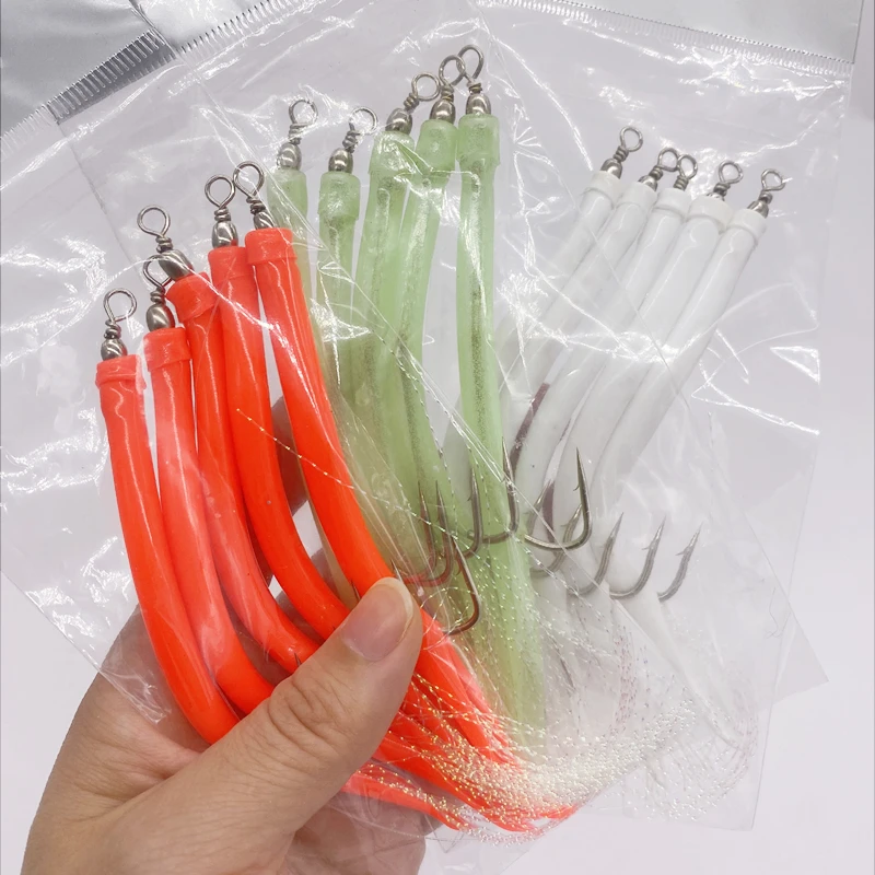 1/5Pcs CodfishFishing Eel Tube – обзор и цена Fishing Hook Offset