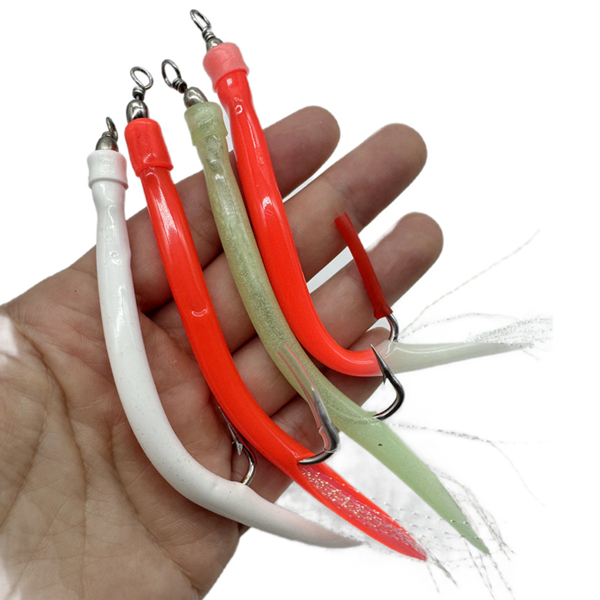 1/5Pcs CodfishFishing Eel Tube – обзор и цена Fishing Hook Offset