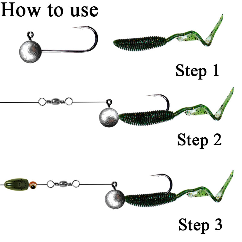 10pcs/lot Jig Head Fishing Hoo – обзор и цена Fishing Hook Offset