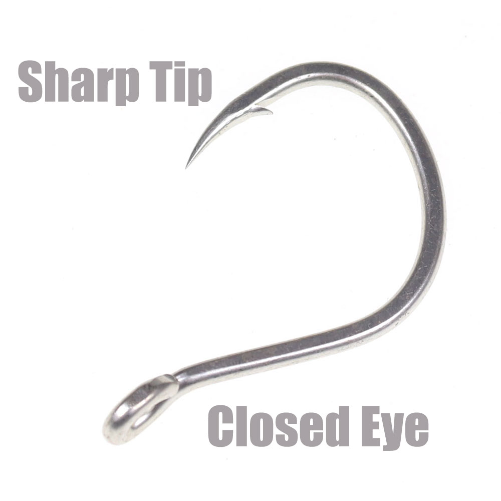 10pcs Matte Tin Anti-rust Salt – обзор и цена Fishing Hook Offset