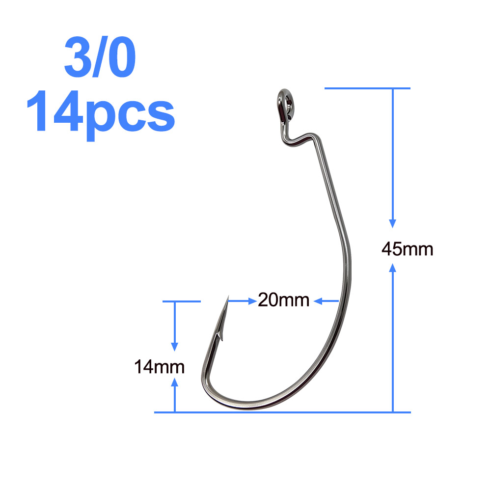 ESFISHING Offset Hook Carbon S – обзор и цена Fishing Hook Offset