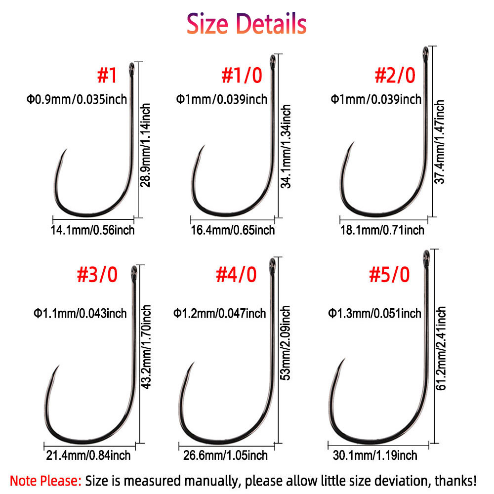 Bimoo 20pcs #1~5/0 Barbless Lo – обзор и цена Fishing Hook Barbless