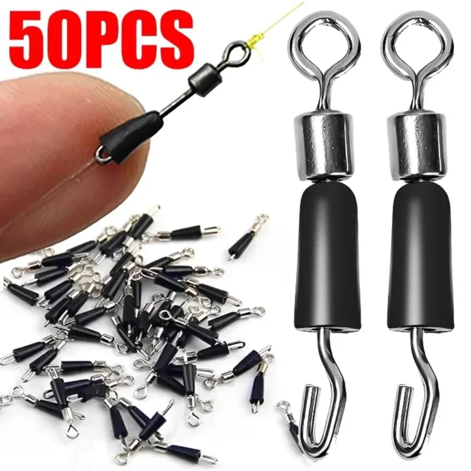 50pcs Carp Fishing Quick Chang – обзор и цена Fishing Hook Jig