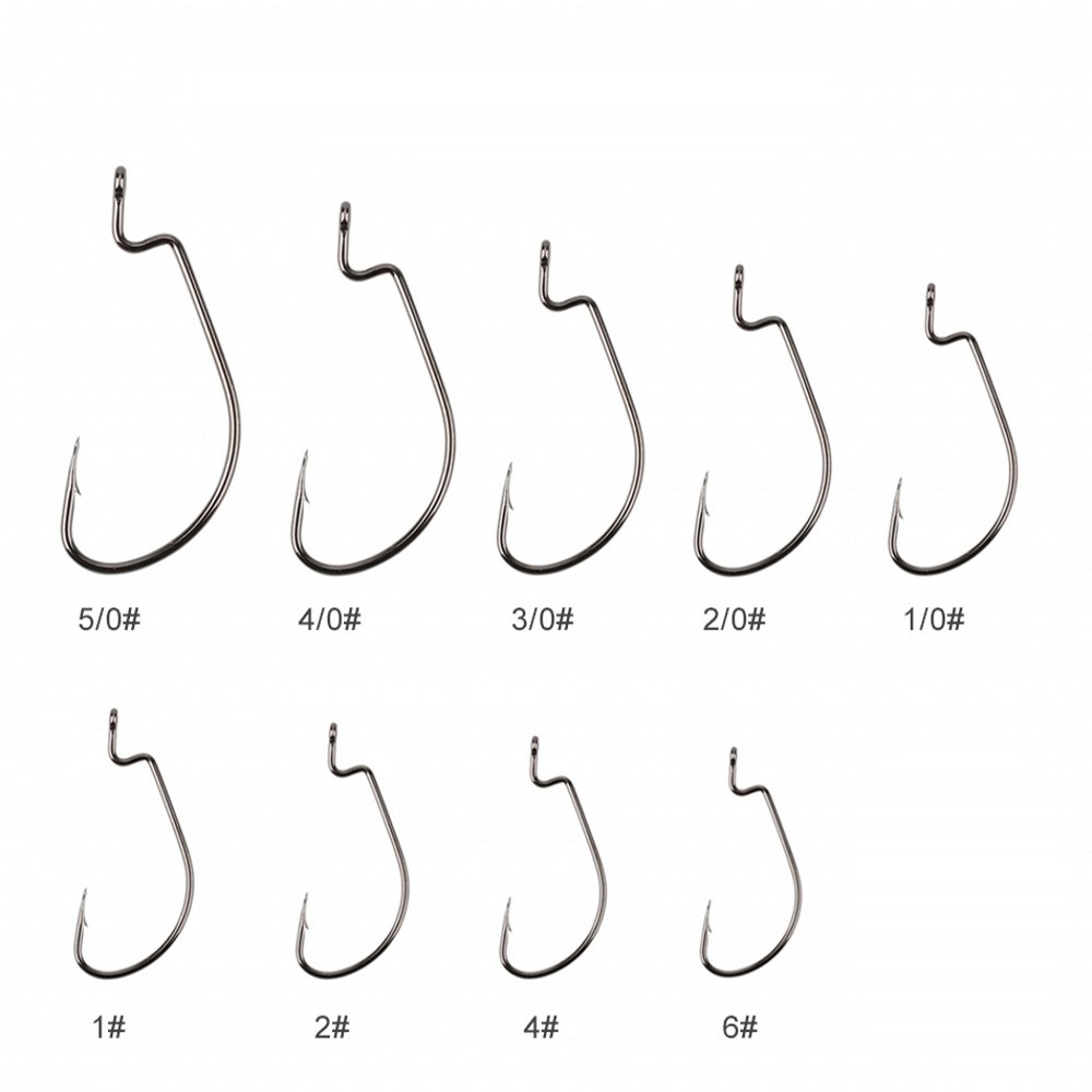 20pcs/lot Wide gap Texas fishi – обзор и цена Fishing Hook Assortment