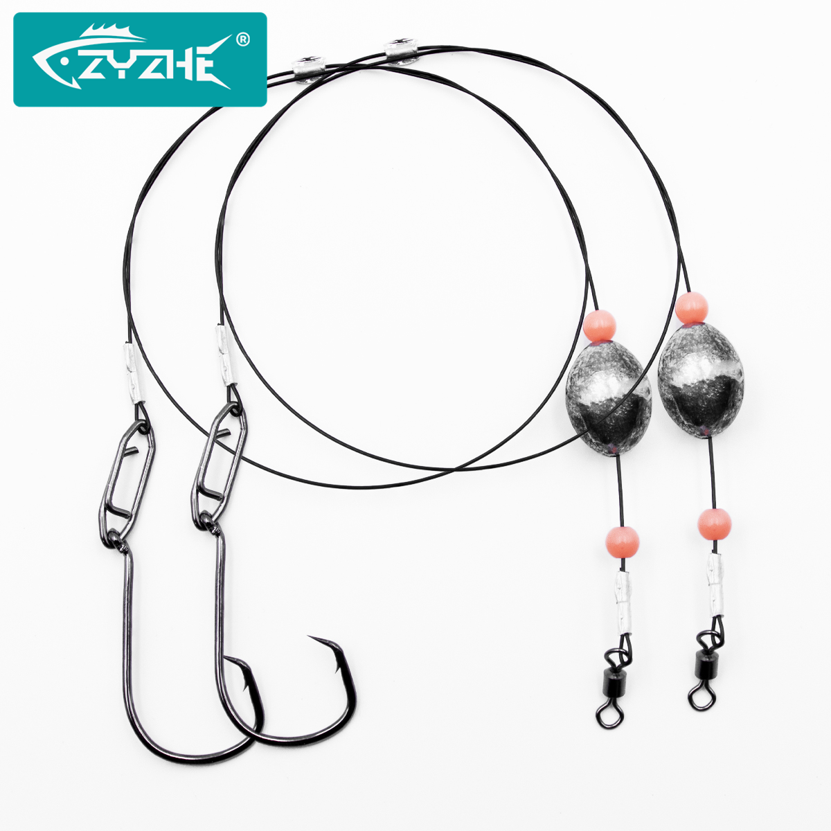 ZYZHE 2pcs Fishing Carolina Ri – обзор и цена Fishing Hook Circle