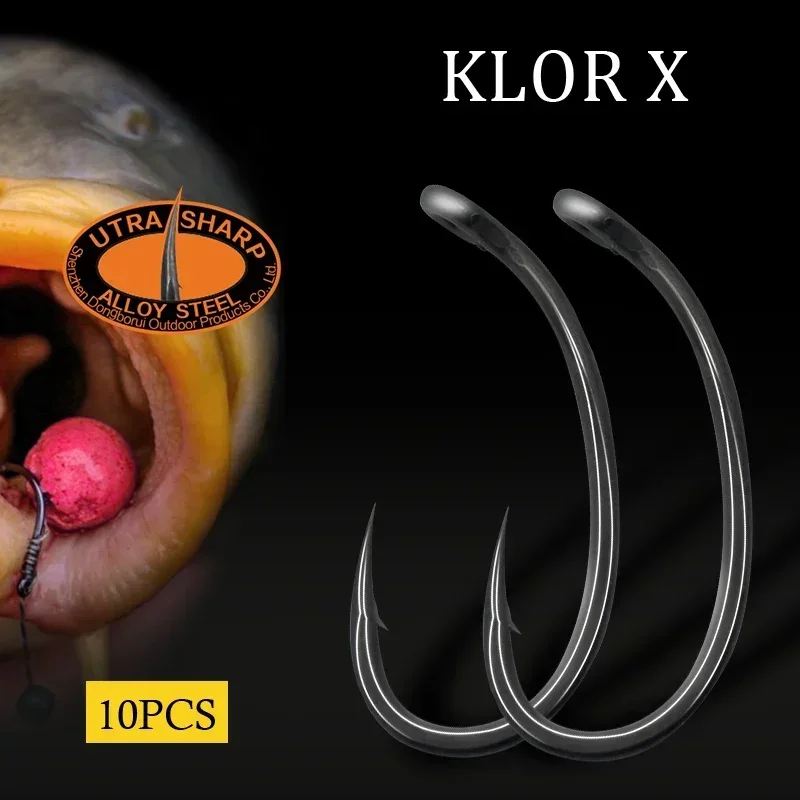 10pcs Carp Fishing Hook Curved – обзор и цена Fishing Hook Barbless