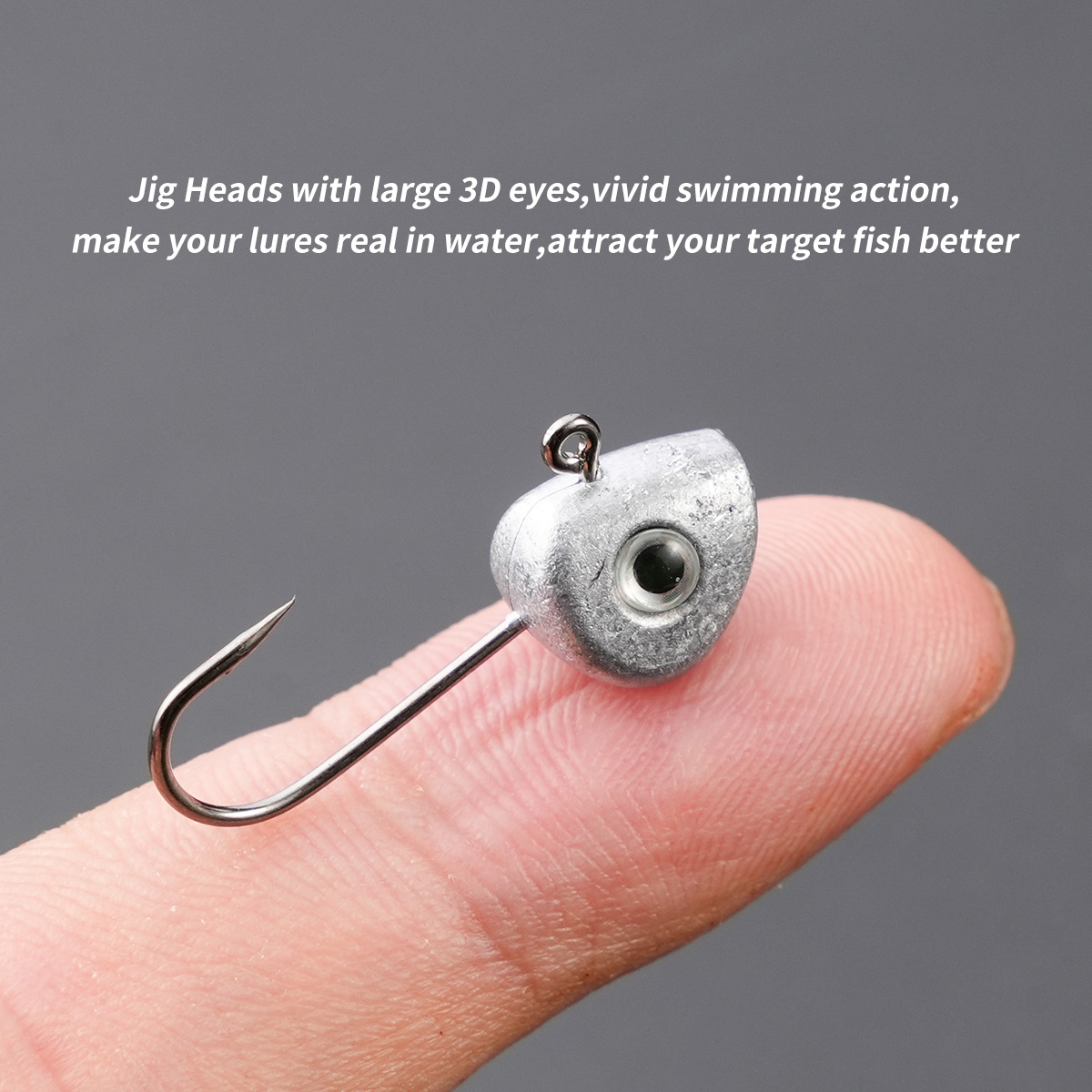 10pcs Mini Jig Head Hook 3D Ey – обзор и цена Fishing Hook Offset