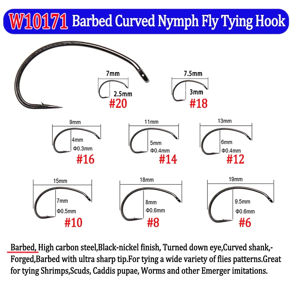 200pcs Barbed and Barbless Fis – обзор и цена Fishing Hook Barbless