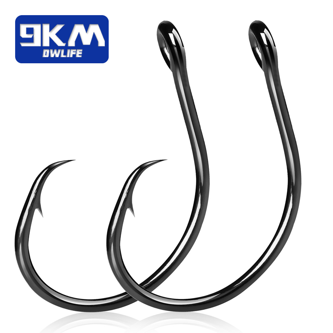 9KM 25-50Pcs Inline Wide Gap C – обзор и цена Fishing Hook Circle