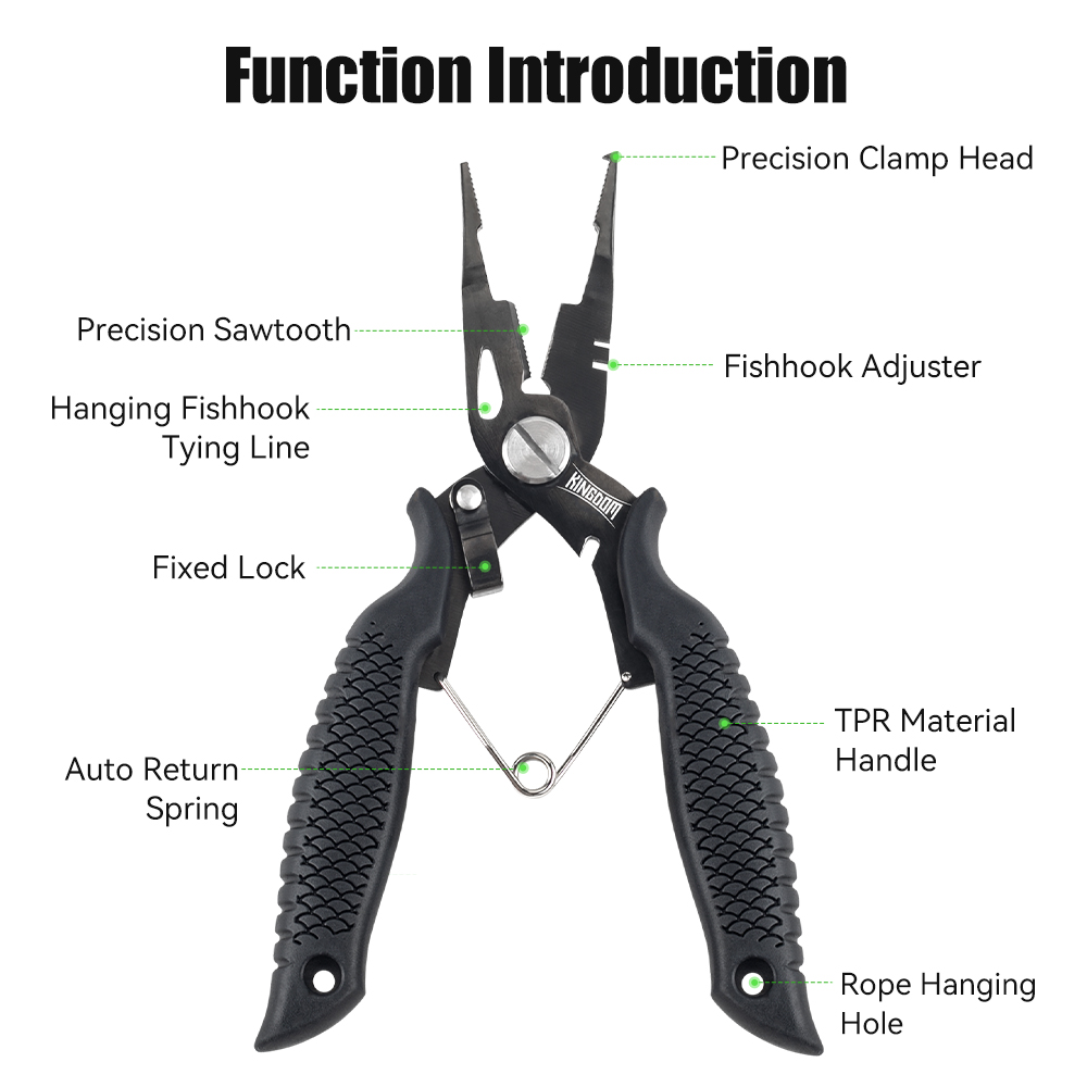 Kingdom Fishing Pliers Multifu – обзор и цена Fishing Hook Sharpener