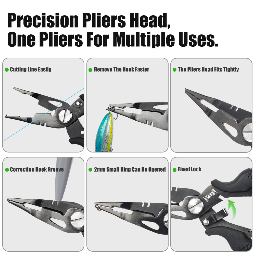 Kingdom Fishing Pliers Multifu – обзор и цена Fishing Hook Sharpener