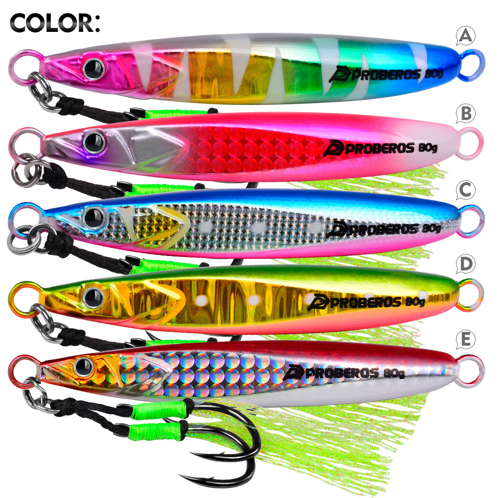 LHFSH Luminous Metal Jig Fishi – обзор и цена Fishing Hook Treble