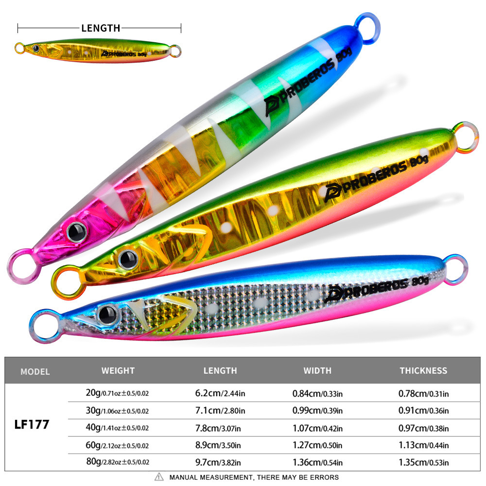 LHFSH Luminous Metal Jig Fishi – обзор и цена Fishing Hook Treble