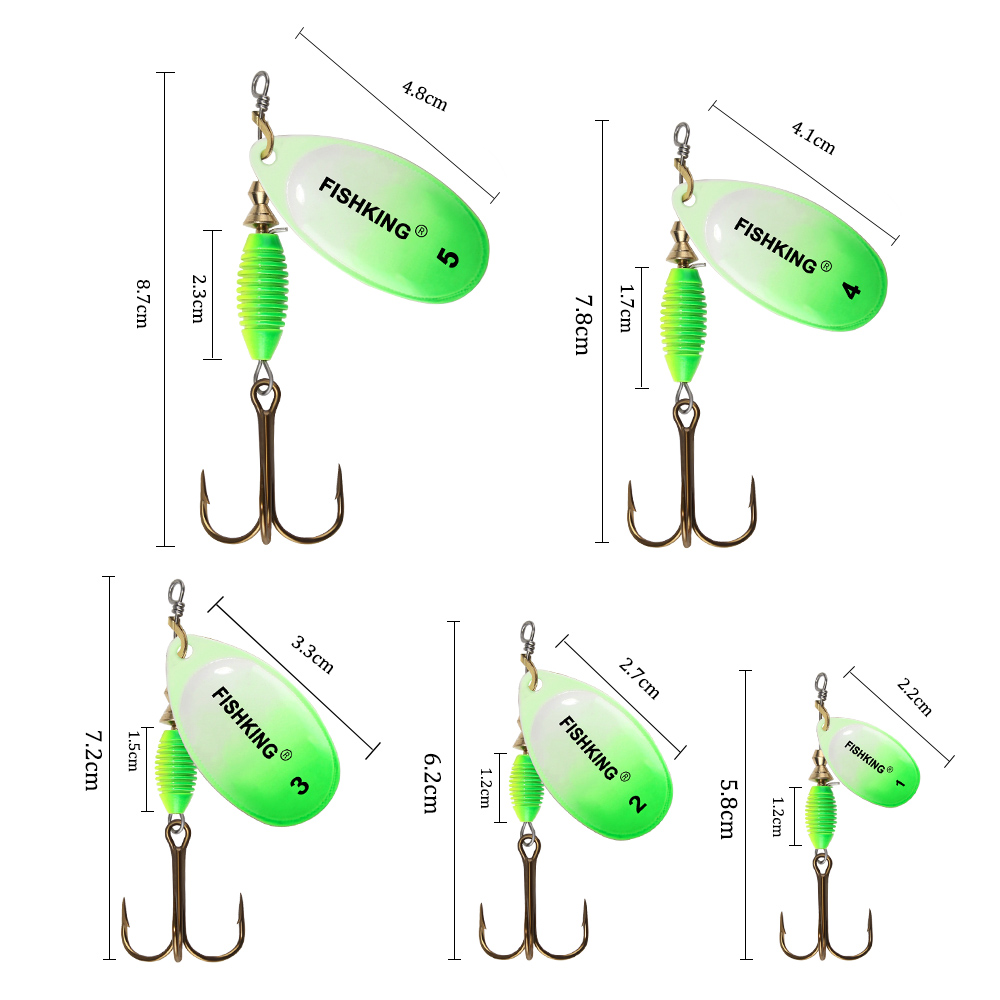 Metal Fishing Lure 4g 4.8g 7g  – обзор и цена Fishing Hook Treble