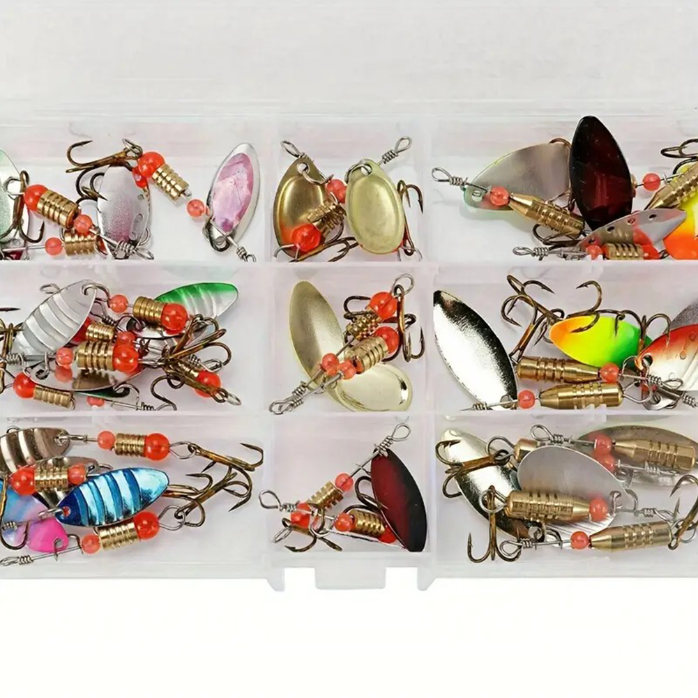 Metal Spoon Fishing Lure Set 3 – обзор и цена Fishing Hook Treble