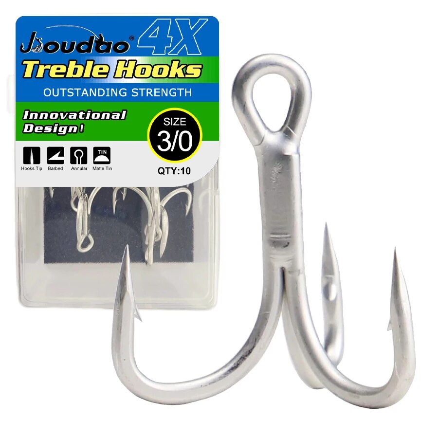 Fishing Treble Hooks High Carb – обзор и цена Fishing Hook Offset