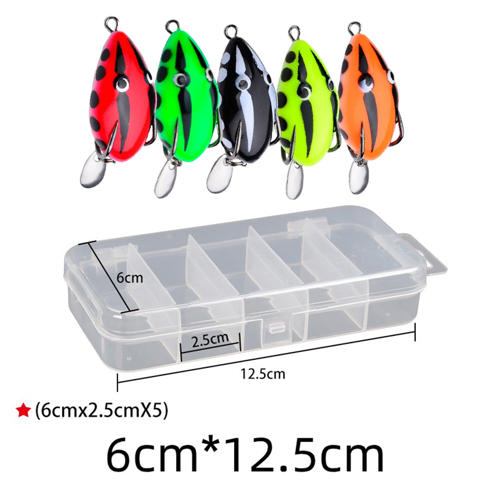 5pcs/Box Topwater Fishing Lure – обзор и цена Fishing Hook Weedless