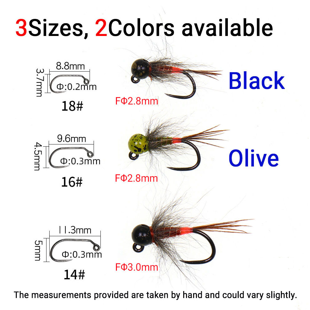 6PCS Jig Tungsten Bead Head Ny – обзор и цена Fishing Hook Barbless
