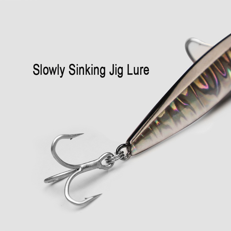 Jig Fishing Lures Metal Jiggin – обзор и цена Fishing Hook Treble