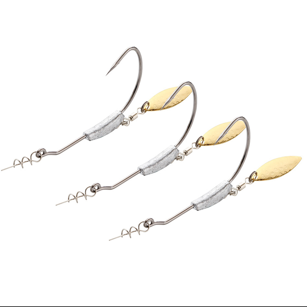 ATUENO 4pcs Offset Fishing Hoo – обзор и цена Fishing Hook Offset