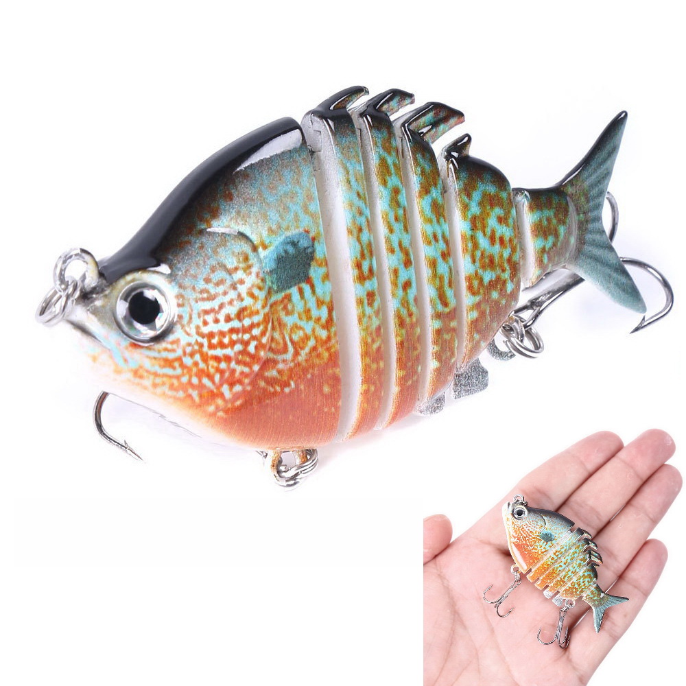 63mm 9.3g Lifelike Tilapia Swi – обзор и цена Fishing Hook Treble