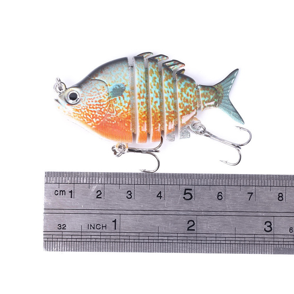 63mm 9.3g Lifelike Tilapia Swi – обзор и цена Fishing Hook Treble