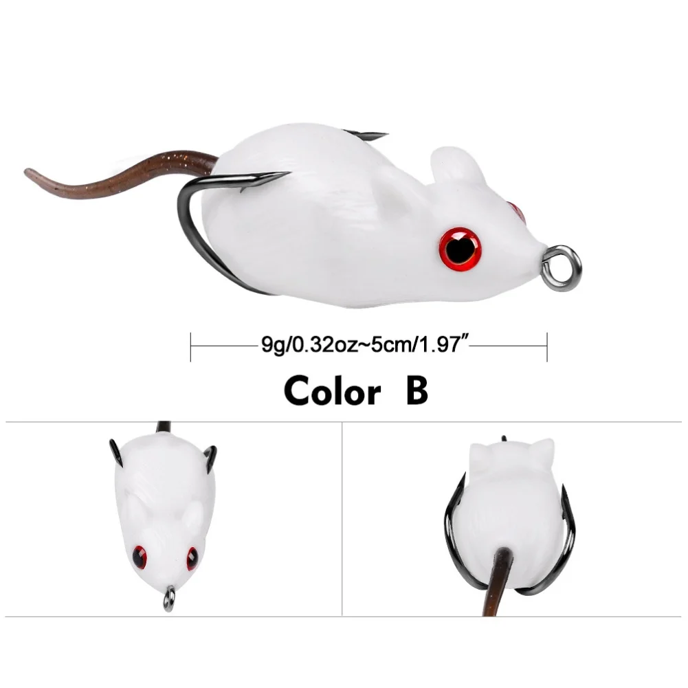 Soft Amphibian Fishing Lure wi – обзор и цена Fishing Hook Weedless