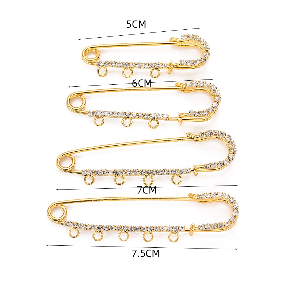 5pcs 50/60/70/75mm Rhinestone  – обзор и цена Fishing Hook Size