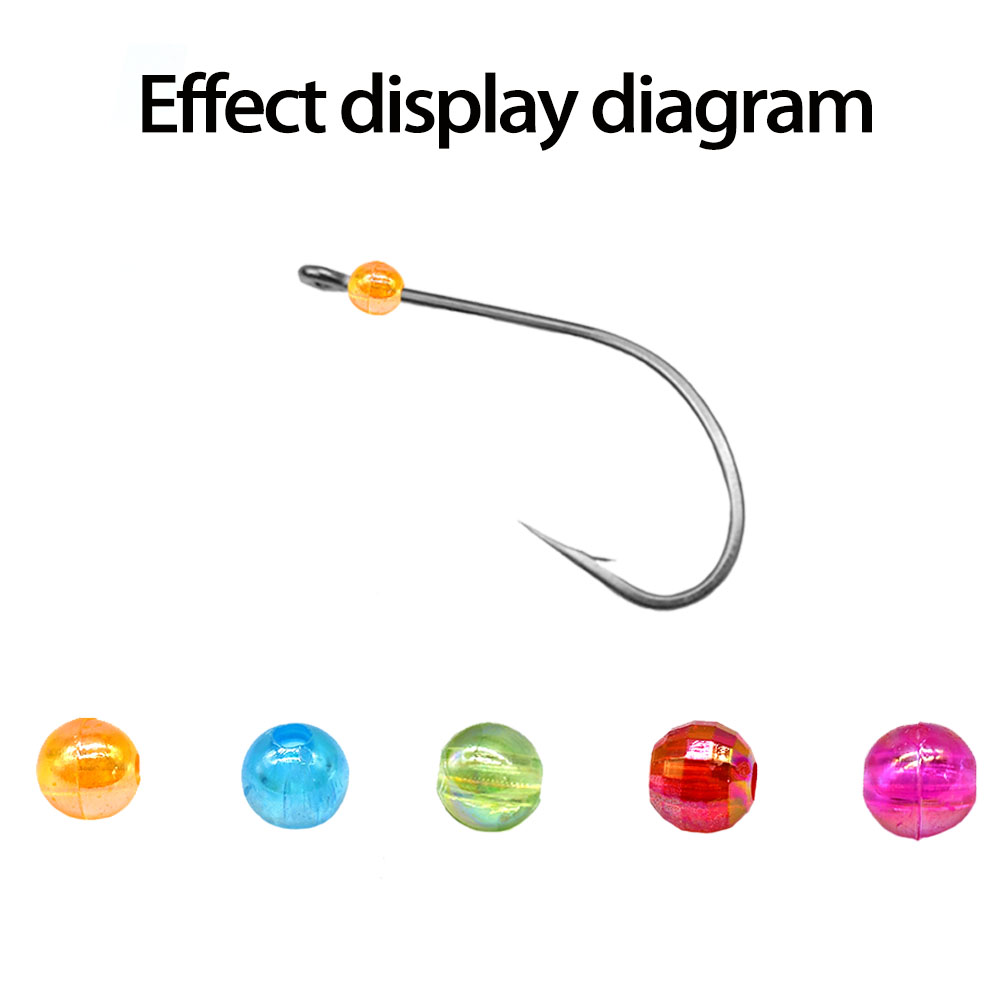 MNFT Mix 5 Colors Round Beads  – обзор и цена Fishing Hook Assortment