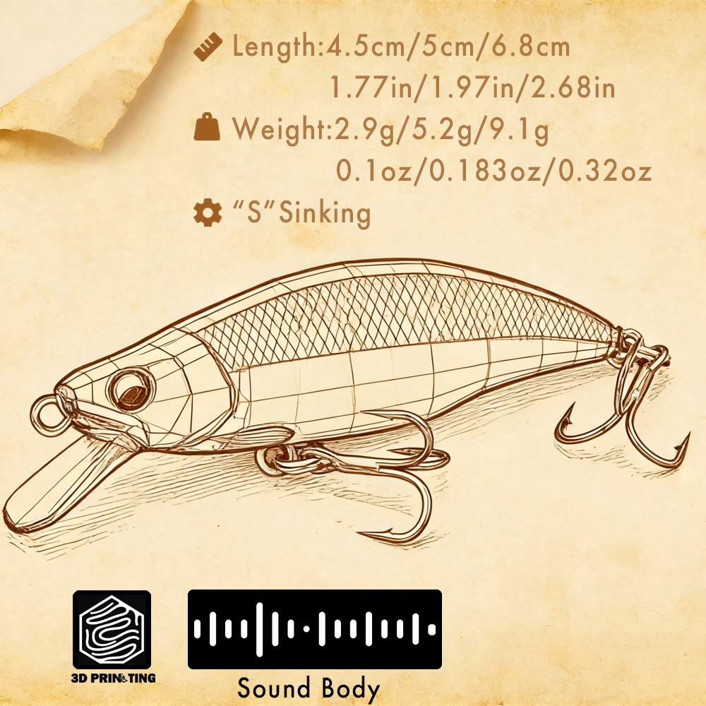 B&U Trout Pattern Hard Bait Si – обзор и цена Fishing Hook Assortment