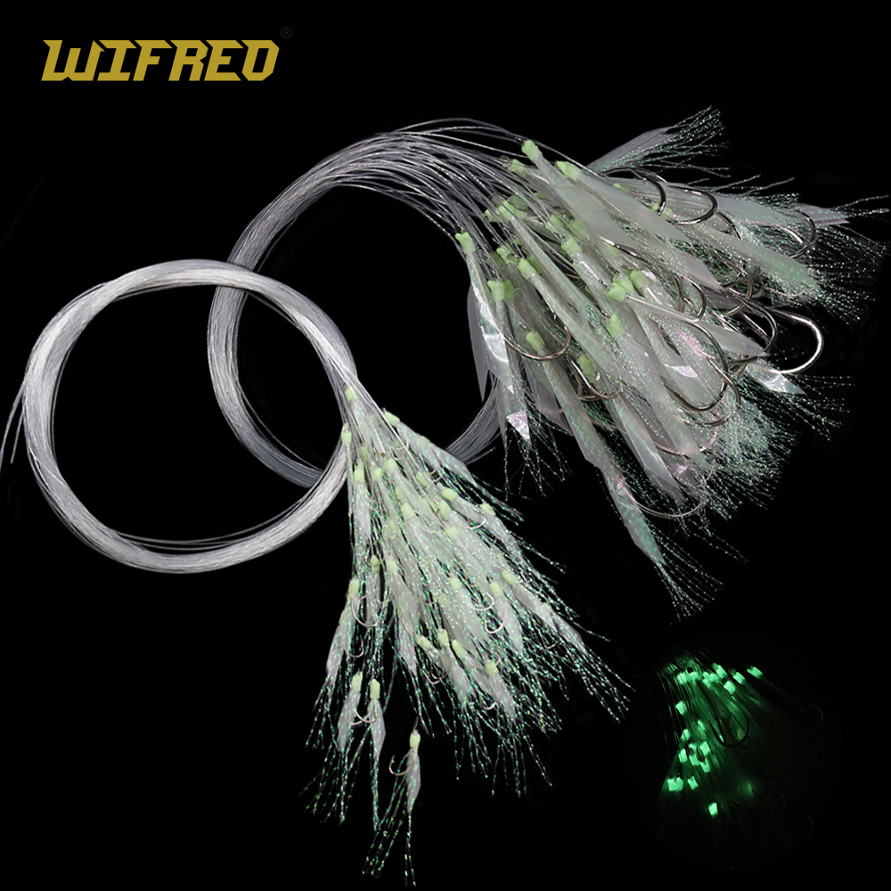 WIFREO 50pc Luminous Simulated – обзор и цена Fishing Hook Circle
