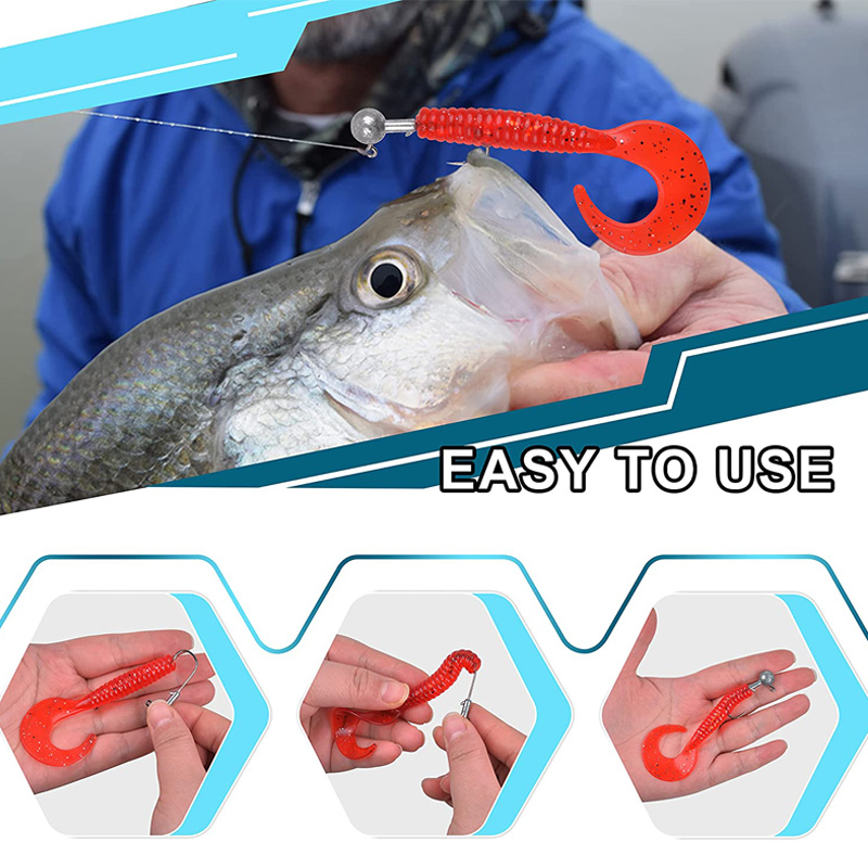 100PCS Fishing Hooks Lead Jig  – обзор и цена Fishing Hook Offset