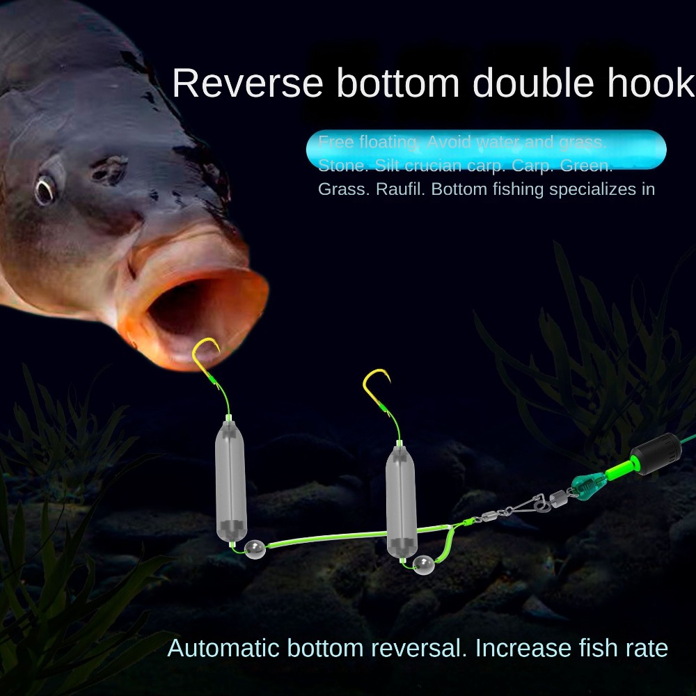 30pcs 2 size Fishing Hair Rigs – обзор и цена Fishing Hook Size