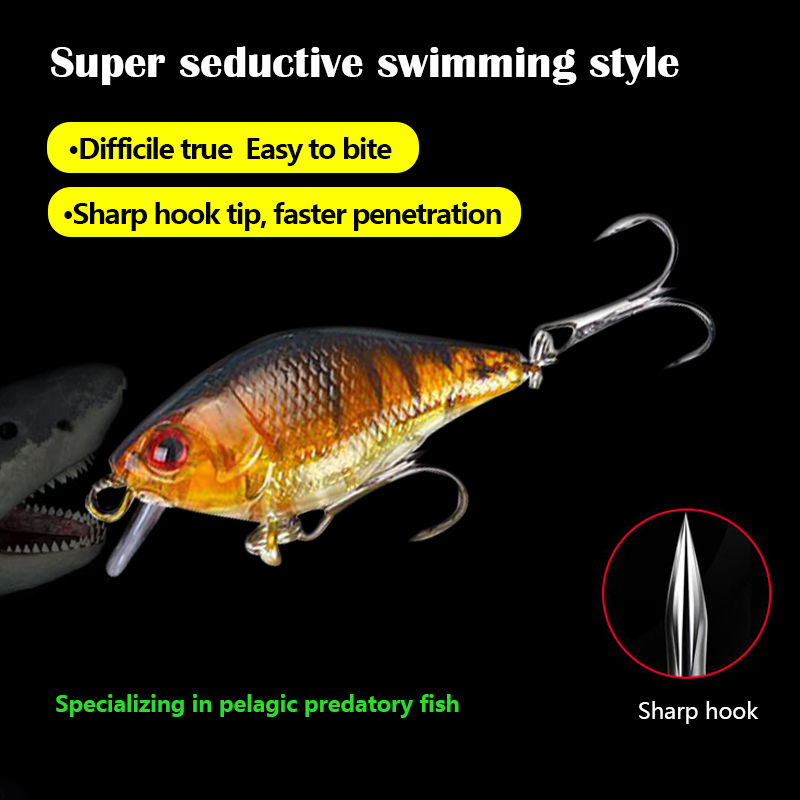3D Eyes 7.5cm 10.2g Hard VIB L – обзор и цена Fishing Hook Treble