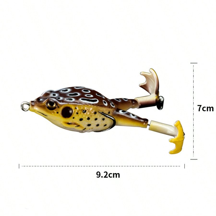 5pcs Water Soft Frog Bass Fish – обзор и цена Fishing Hook Weedless