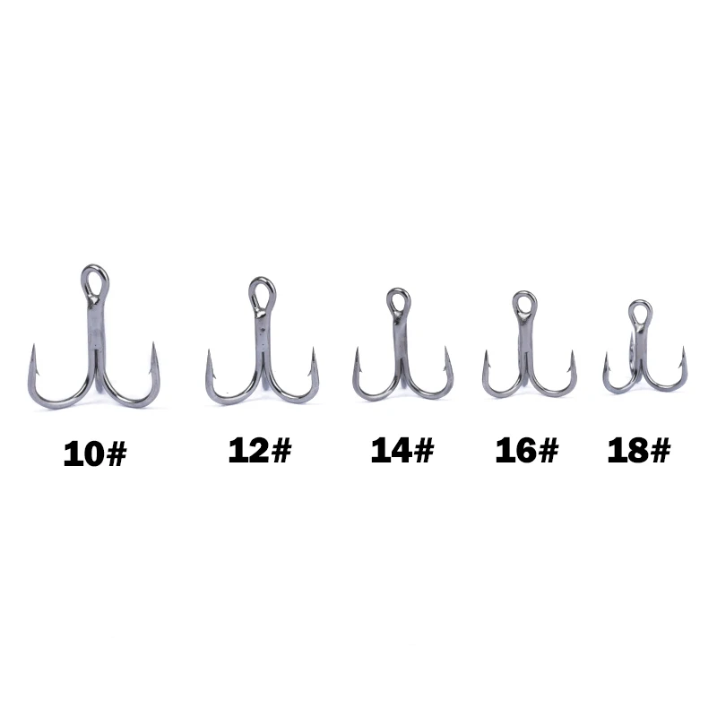 New 10pcs 3x Strong Super Shar – обзор и цена Fishing Hook Assortment