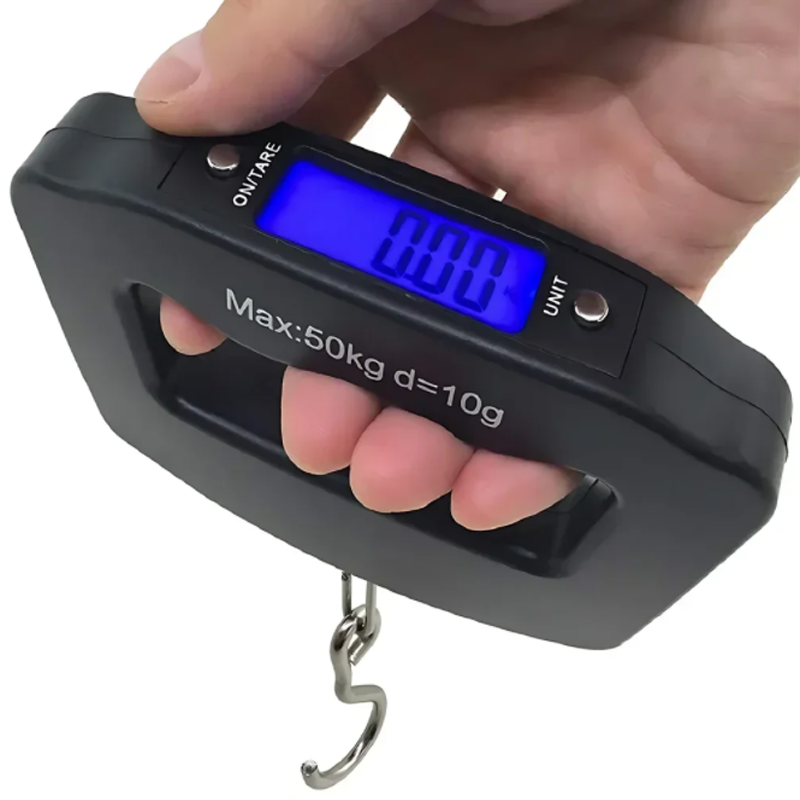 50kg/10g Travel Luggage Scale  – обзор и цена Fishing Hook