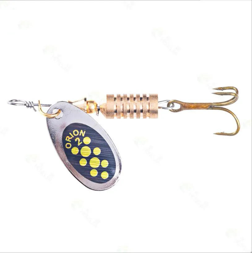 1PCS Metal Plating Spinner Bai – обзор и цена Fishing Hook Treble
