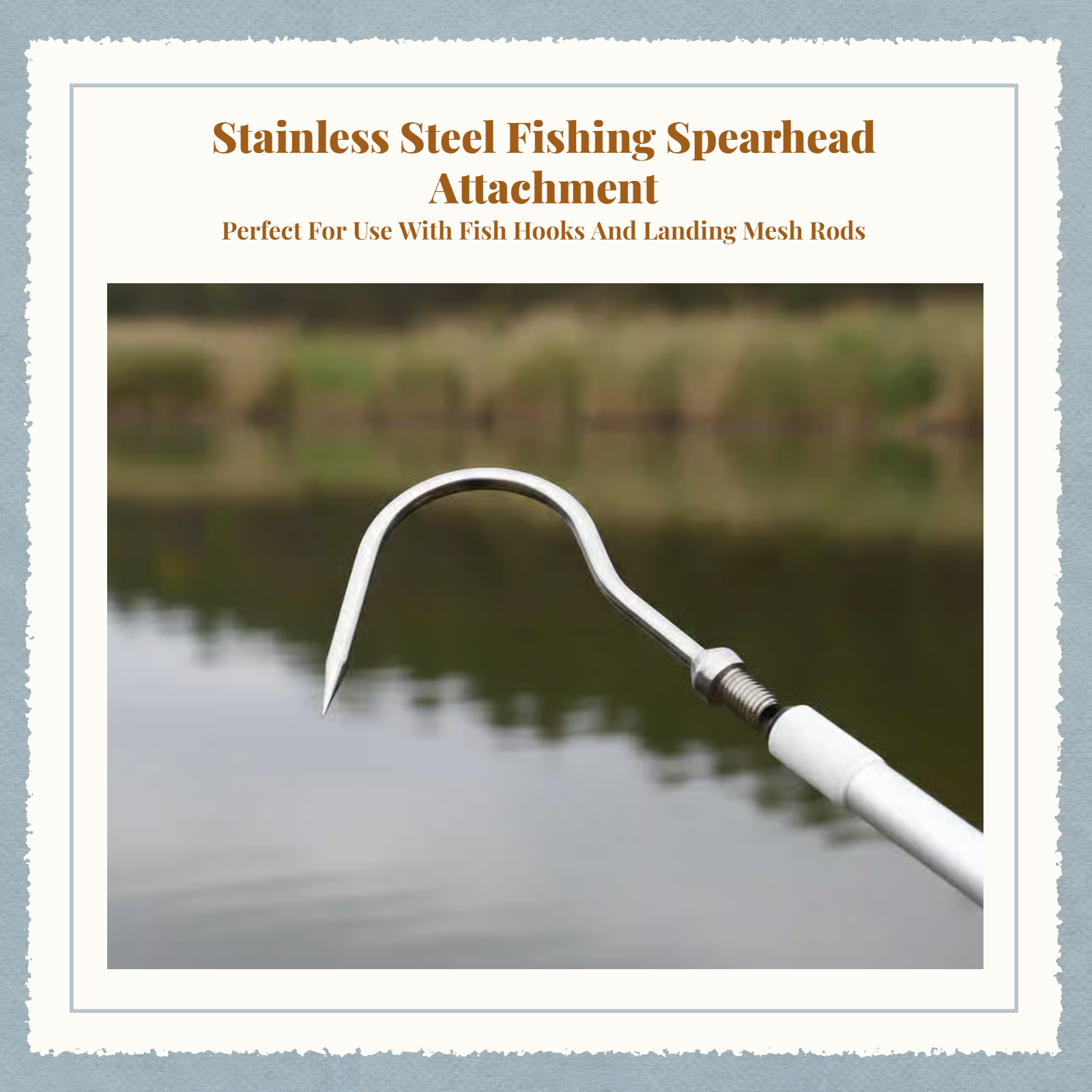 Fishing Sickle Head Stainless  – обзор и цена Fishing Hook Size