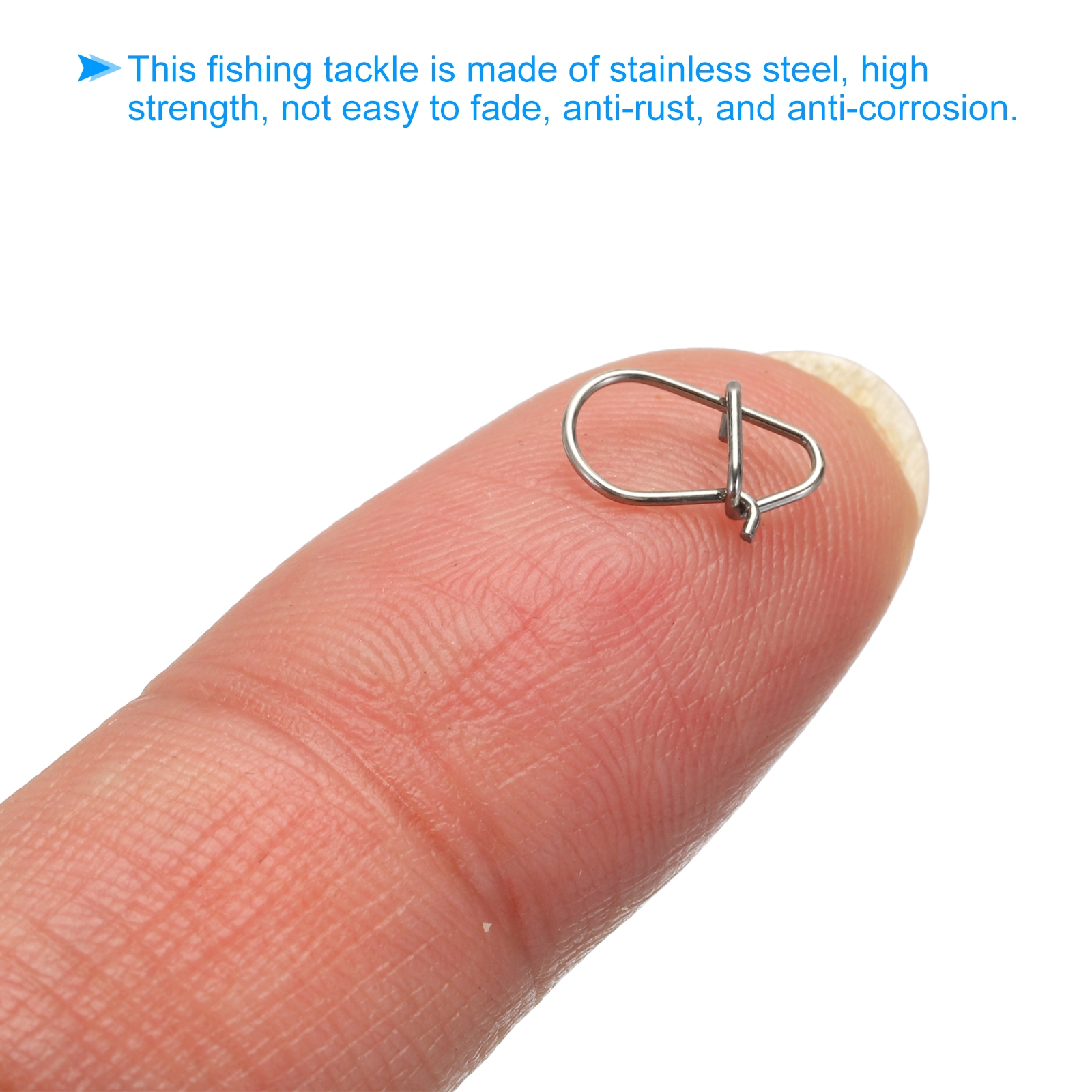50pcs Stainless Steel Fishing  – обзор и цена Fishing Hook Stainless Steel