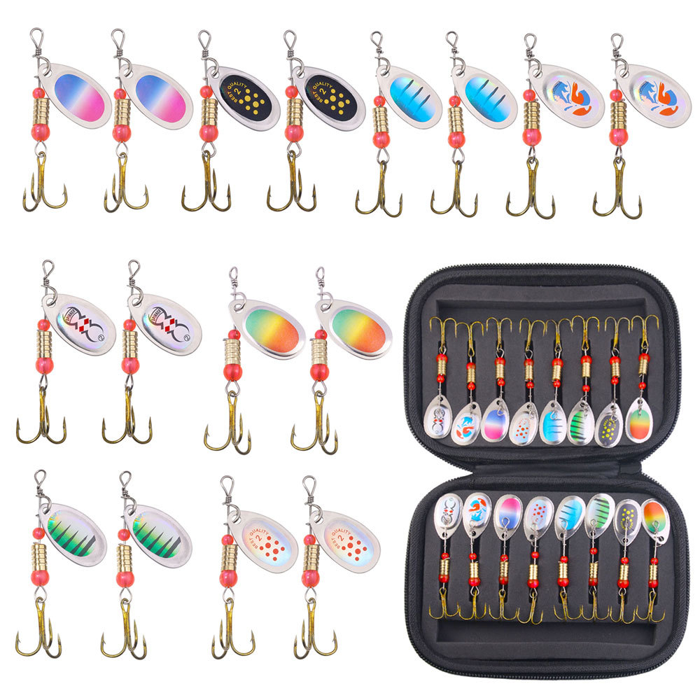 Portabale 16PCS Metal Fishing  – обзор и цена Fishing Hook Treble