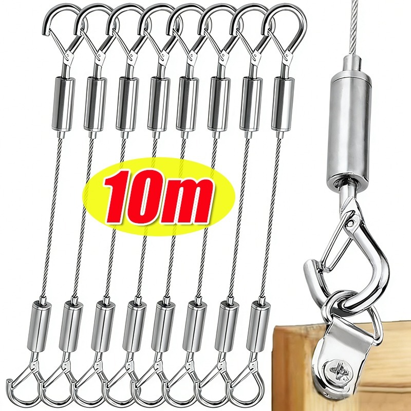 Stainless Steel Wire Rope With – обзор и цена Fishing Hook Stainless Steel