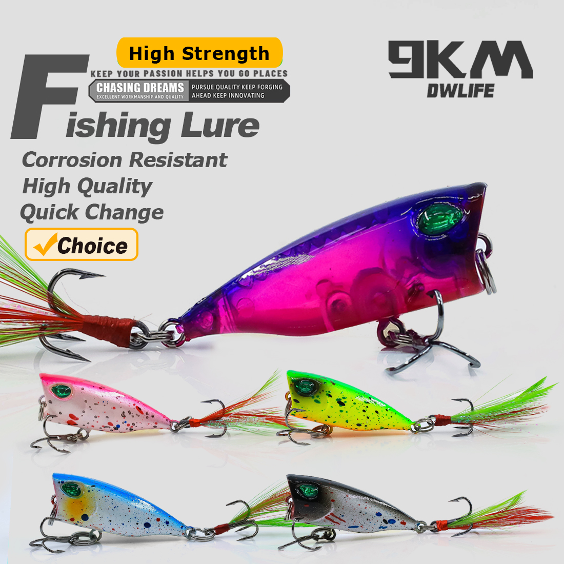 Minnow Lures Popper Set Crankb – обзор и цена Fishing Hook Treble