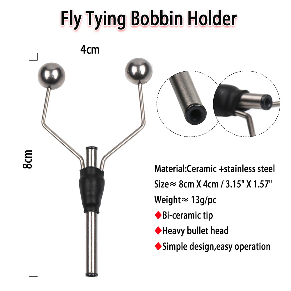 Vampfly Bi-Ceramic Tip Bobbin  – обзор и цена Fishing Hook Jig
