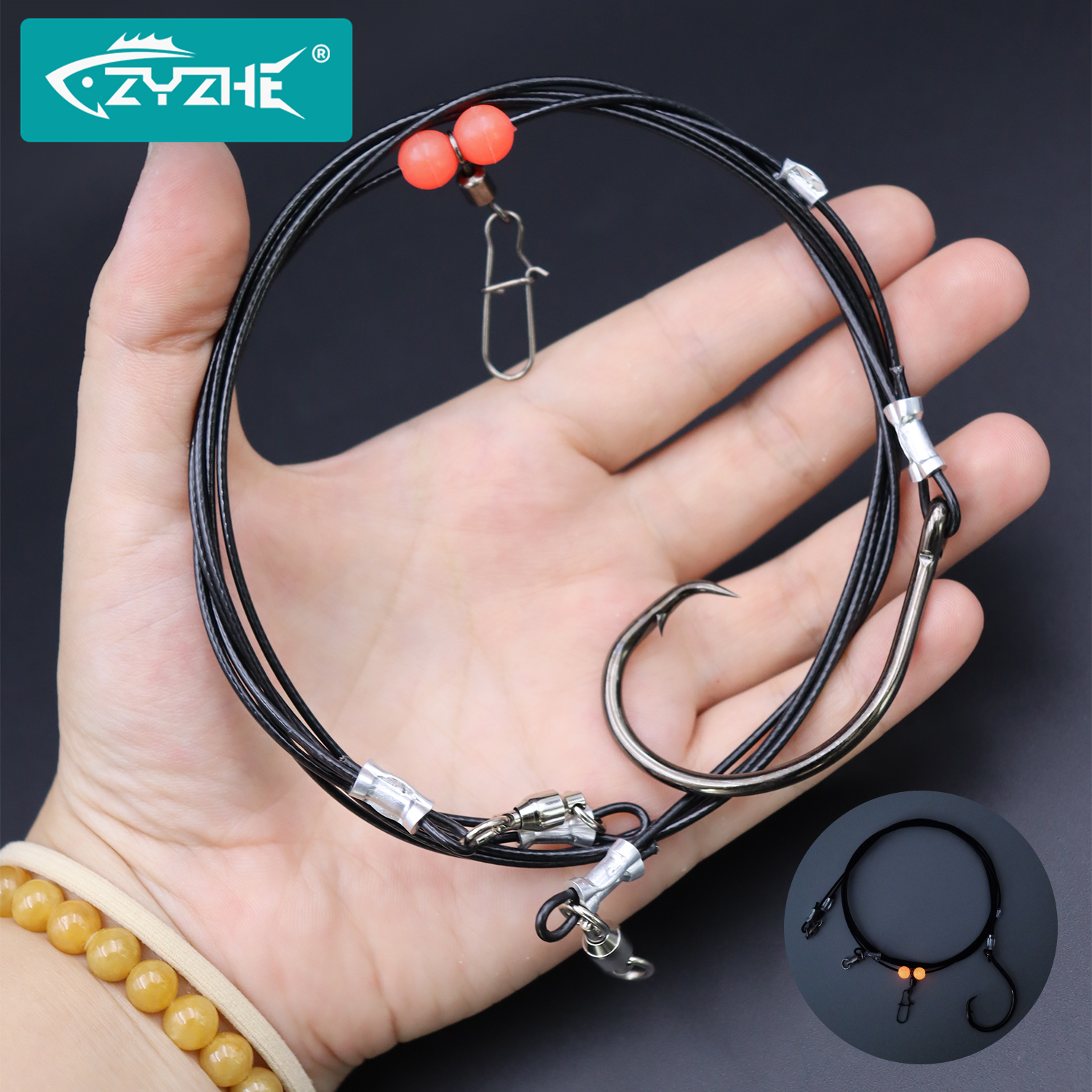 ZYZHE 1pc Sea Fishing Rigs Wit – обзор и цена Fishing Hook Circle