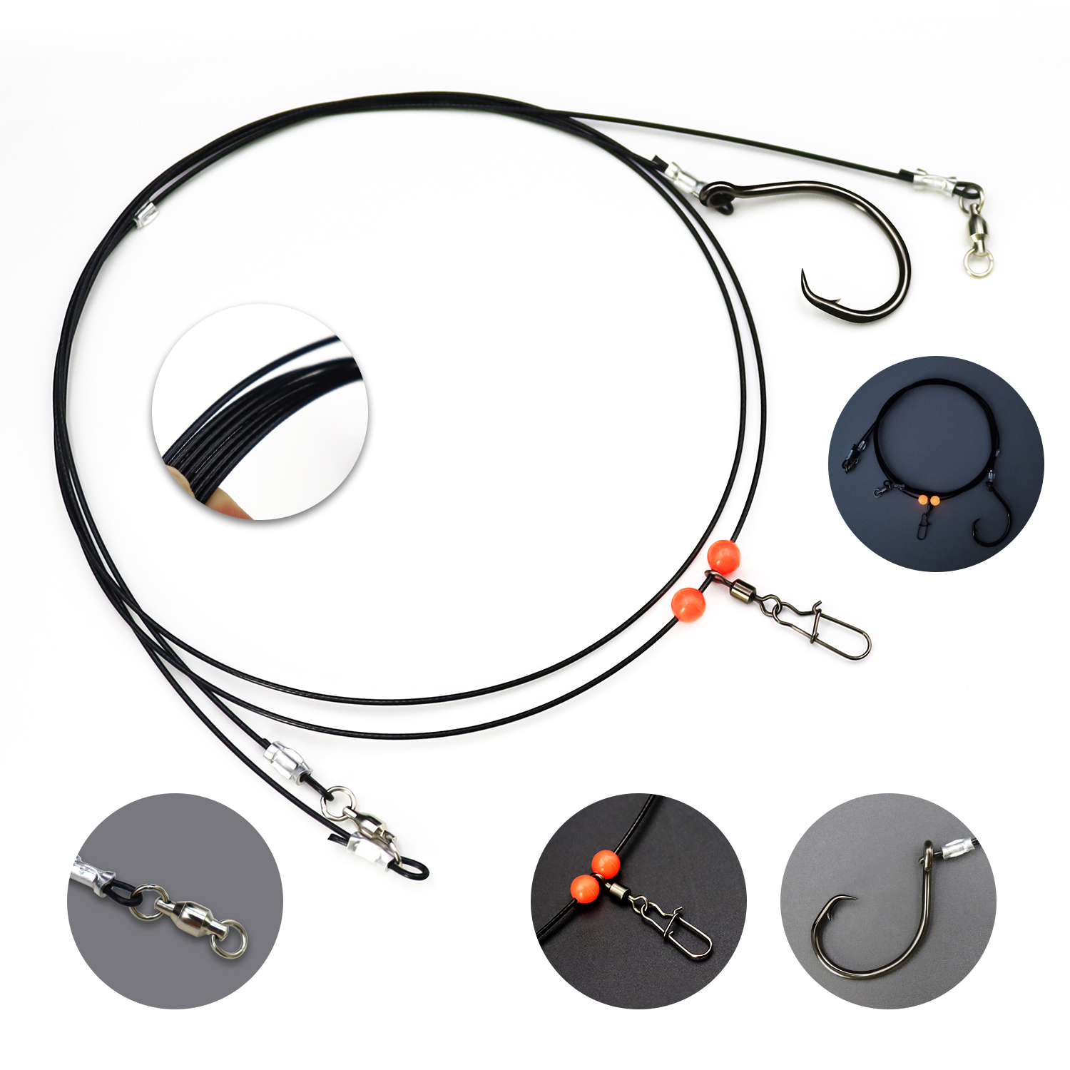 ZYZHE 1pc Sea Fishing Rigs Wit – обзор и цена Fishing Hook Circle