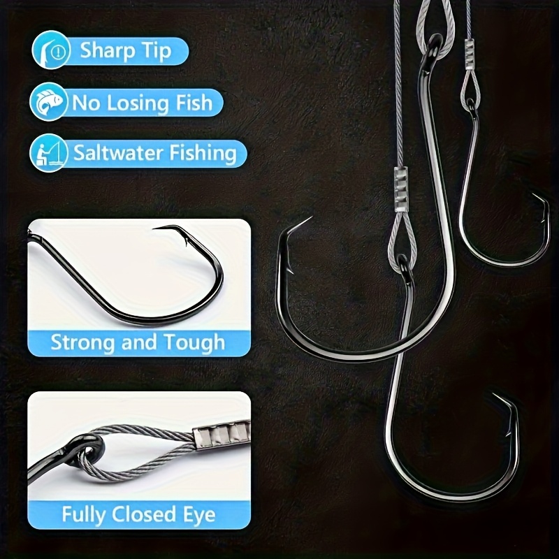25pcs Heavy Duty Circle Hooks  – обзор и цена Fishing Hook Circle